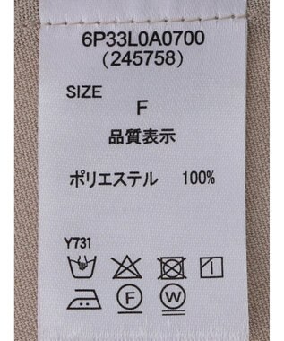 Green Parks ・ＥＬＥＮＣＡＲＥ　ＤＵＥ　イロイロ釦ピンタックブラウス Beige