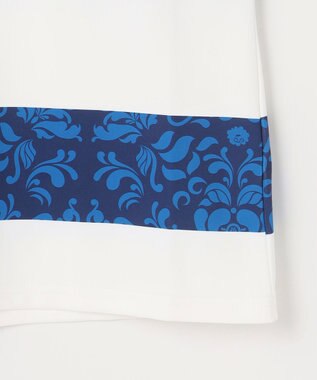 PW CIRCULUS 【吸水速乾 /  UV遮蔽率99.8% UVカット / ストレッチ】【WOMEN】ラガーシャツ ゴルフウェア レディース ネイビー系1