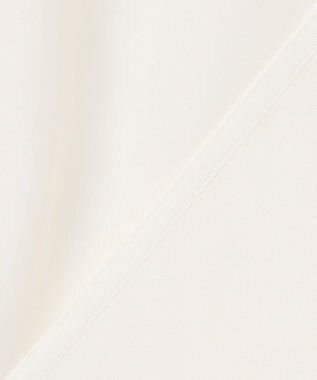 ICB L 【接触冷感・UVケア・洗える】 レーヨンコンパクトローン ボウタイシャツ オフホワイト系