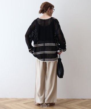 AMERICAN HOLIC 【接触冷感】ベイカーリラックスパンツ Beige