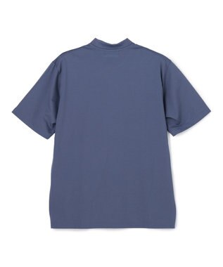 JOSEPH HOMME 新色追加【機能素材】ハイゲージベアスムース　モックネックＴシャツ ダルブルー系