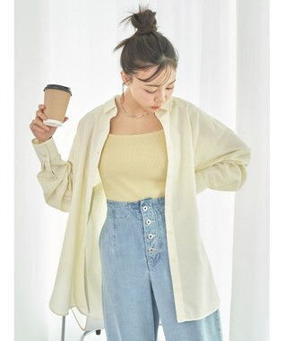 earth music&ecology サッカーレギュラーシャツ Yellow