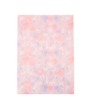 Chacott フラワークリアファイル ロイヤルピンク