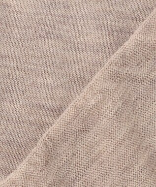 J.PRESS LADIES トリムツイン ニット ベージュ系