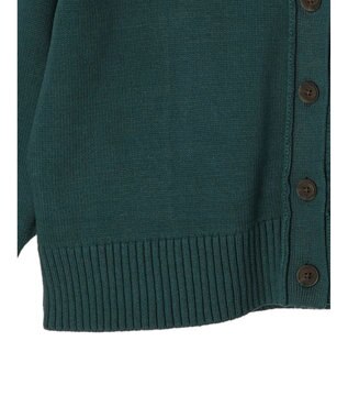 CRAFT STANDARD BOUTIQUE Ｖネックアウトリンキングカーディガン Green