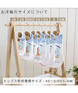 PET PARADISE スヌーピー コミック柄 木製 ハンガーラック 【小型犬】 茶系