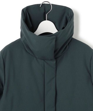 23区 L 【一部店舗限定/滝沢眞規子さん着用/撥水加工】ミリタリー Aライン ダウンコート パイングリーン系