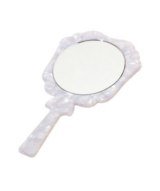 Maison de FLEUR パールFハンドミラー Grayish Blue