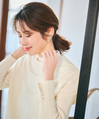 ANY SIS L 【2SET】ニットベストツイン セット アイボリー