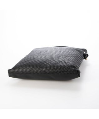 UNBILLION ペルケ perche / レザーメッシュ1本手結びトート ブラック