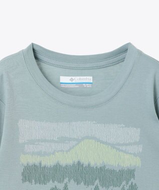 Columbia Columbia/ 【KIDS】ドブソンパスロングスリーブグラフィックTシャツ /コロンビア Crushed Blue、 Hillscape
