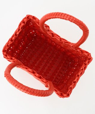 maison vert】【再生ポリエチレン使用】チューブかごバッグ / LA