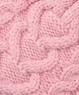 ANY KIDS ぽんぽんつきニット帽 ピンク