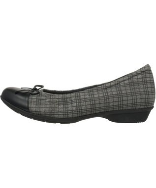 ASICS WALKING ペダラ レディース 2E 2.0cmヒール ブラック系