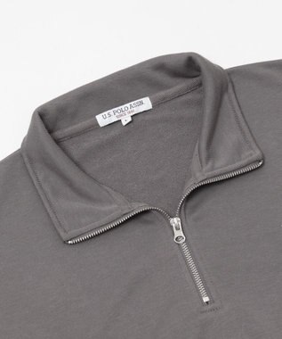 WEGO 【WEB限定/25年秋冬新作/ユニセックス着用ITEM】別注USPOLOハーフZIPPO スミクロ