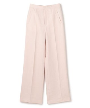 BEIGE， 【GISELe ６月号掲載】CRINUM / ストレートリネンパンツ Light Pink