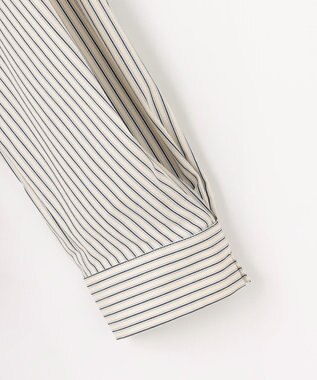 組曲 S 【前後着用可】コンパクトシャーティング チュニックブラウス アイボリー系1