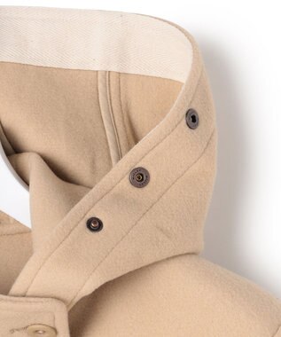 J.PRESS YORK STREET 【UNISEX】メルトン ダッフルコート ベージュ系