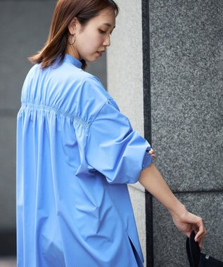 UNFILO ラッシュガード オーバーシャツ ブルー