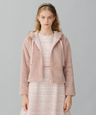 TOCCA 【洗える！】KITTY ブルゾン ピンク系