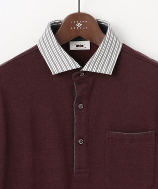 JOSEPH ABBOUD 【軽量・保形・快適な肌触り】ウィンターダディポロ ワイン系1