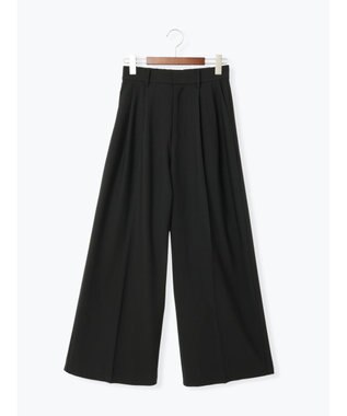 Te chichi TRツイル2タックワイドパンツ《2025winter catalog item》 ブラック