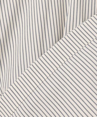 組曲 S 【前後着用可】コンパクトシャーティング チュニックブラウス アイボリー系1