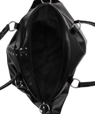 WEGO スタッズBIGボストン ブラック