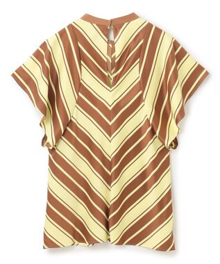 BEIGE， 【洗える】GUILLABERT / ブラウス Lime×Camel