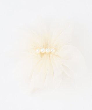 ANY 【2WAY】コサージュヘアクリップ エクリュ