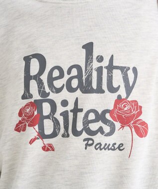 earth music&ecology ローズ×ロゴグラフィックスウェット Oatmeal