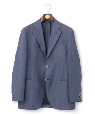 J.PRESS MEN 【SAFILIN】リネンキャンブリック ジャケット ブルー系