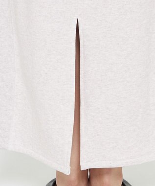 uncrave スウェット スカート（uncrave WHITE） ライトグレー