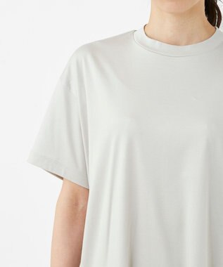 KASHIYAMA 【抗菌消臭】クレンゼ Teeシャツドレス アイスグレー