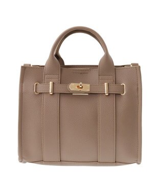 Green Parks ・ＫＯＳＳＯＲＥＣＯ　２ｗａｙベルトスクエアミニバック Gray Beige