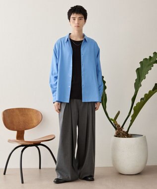 WEGO クロスタックバギースラックス グレーストライプ