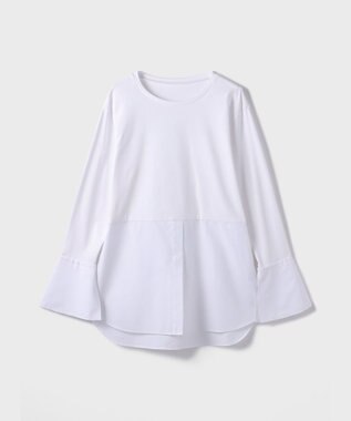 GRACE CONTINENTAL レイヤードカットトップ ホワイト