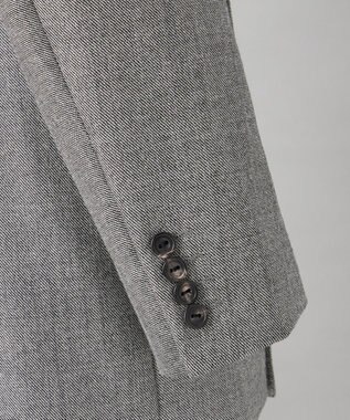 GOTAIRIKU 【DORMEUIL/ドーメル】ドーメル・ロイヤルトゥエルブ ダブルスーツ ライトグレー系8