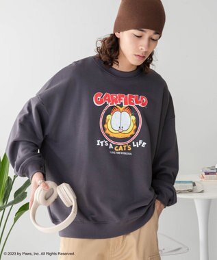 WEGO 【ユニセックス着用ITEM】別注GARFIELDプルオーバー 柄2