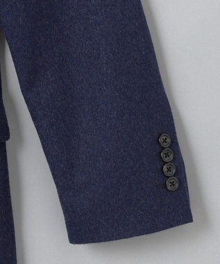 GOTAIRIKU GOLD LABEL/WEB&一部店舗限定【COLOMBO】ピュアカシミヤ チェスターコート ダルブルー系