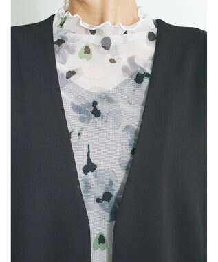 CRAFT STANDARD BOUTIQUE ジョーゼットロングジレ Black