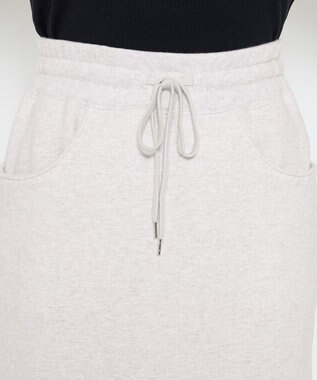 uncrave スウェット スカート（uncrave WHITE） ライトグレー