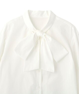 YECCA VECCA ボウタイシャツ White