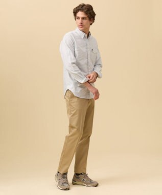 J.PRESS MEN 【IVY SHIRTS / 8色展開】オックスフォードオーバル シャツ /B.D. グリーン系3