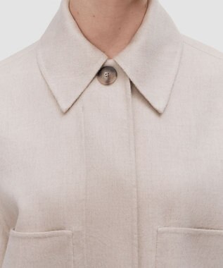 JOSEPH ライトダブルフェイスジャケット Marble Melange