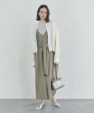 YECCA VECCA マルチwayキャミオールインワン Gray Beige