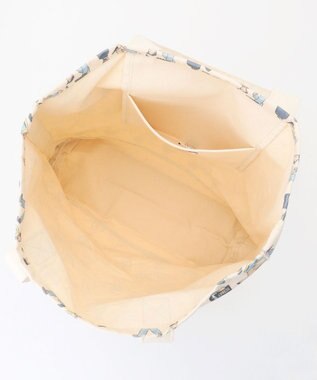 J.PRESS MEN 【AaronChang】【UNISEX】プリント トートバッグ ホワイト系5