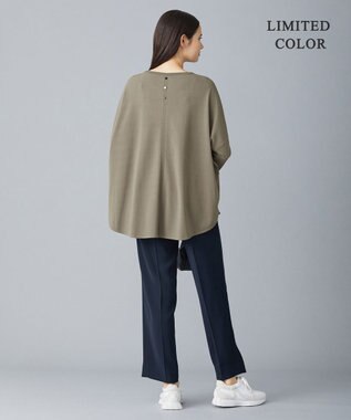 ICB 【洗える・WEB限定カラーあり】 ヴィスコースワイド プルオーバー アッシュカーキ系［WEB限定］