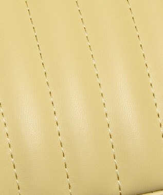 style code 【MERCURYDUO/マーキュリーデュオ】ストライプキルティング　フラップショルダーバッグ イエロー