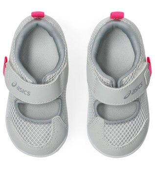 ASICS WALKING MESHOES BABY グレー系